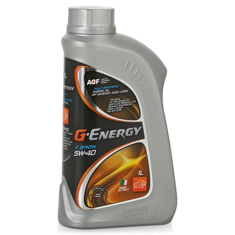 

Масло моторное G-Energy Synthetic Active 5W40 синтетическое, 1 л