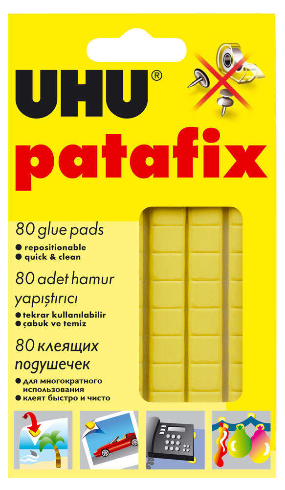 

Клеящие подушечки UHU ТАС-PATAFIX, 80 шт