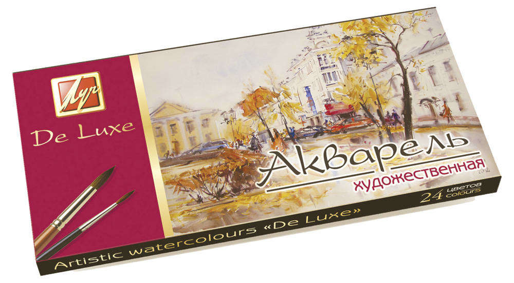

Акварель художественная Луч Люкс, 24 цвета