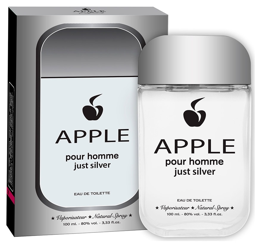 

Туалетная вода Apple Parfums Apple Homme Just Silver, 100 мл