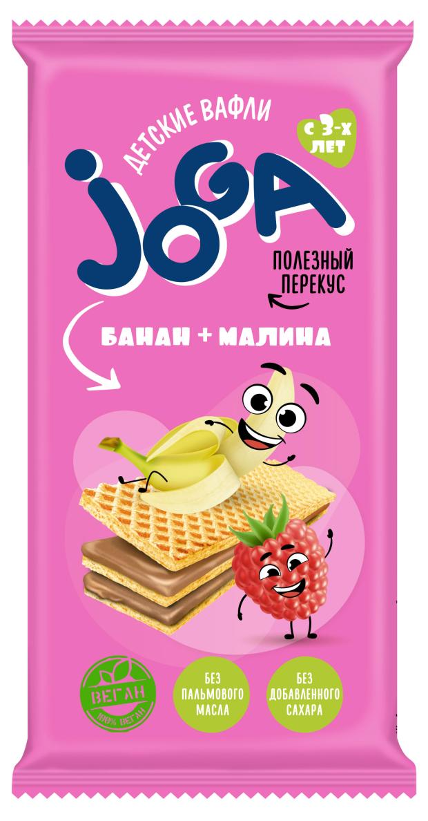 

Вафли Joga банан малина, 35 г