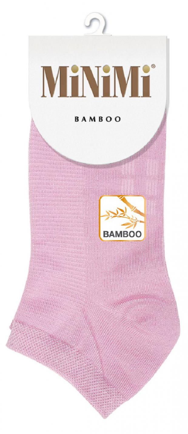 Носки женские укороченные Minimi Donna Bamboo 2201 Rosa Chiaro 39/41