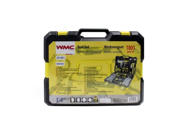 

Набор инструментов WMC 201001 в кейсе, 1001 предмет