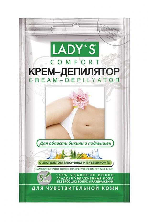 Крем-депилятор Lady's Алоэ вера витамин Е, 30 мл