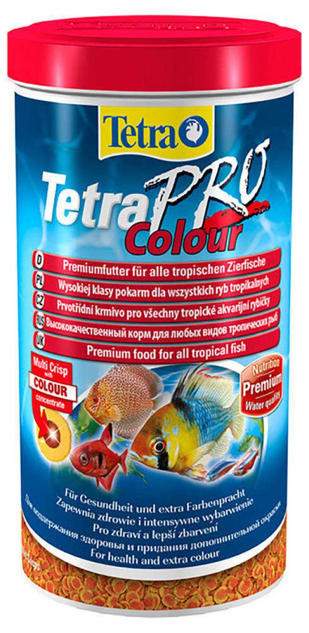 Корм для рыб Tetra Pro Color чипсы для улучшения окраса, 100 мл