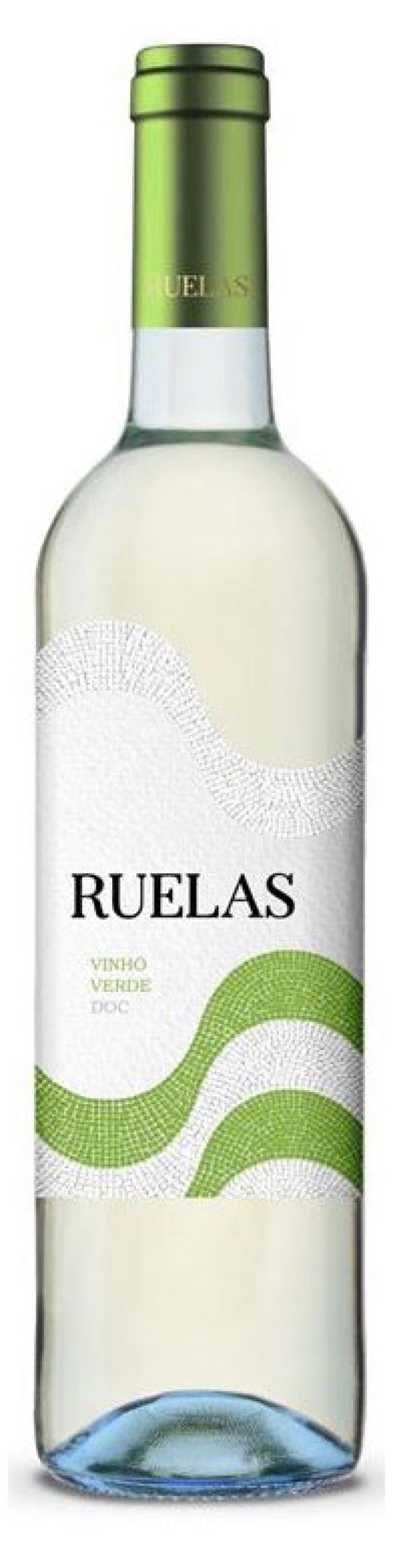 Вино Ruelas Vinho Verde белое полусухое Португалия, 0,75 л