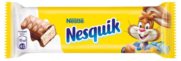 

Шоколадный батончик Nesquik, 43 г