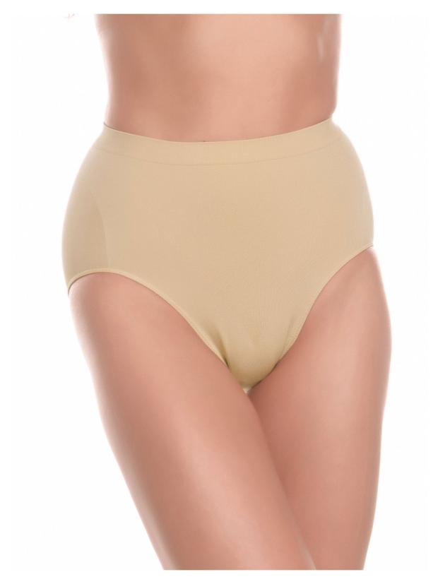Трусы женские SeamlessFLEX слип с моделирующим эффектом, телесный, M/L