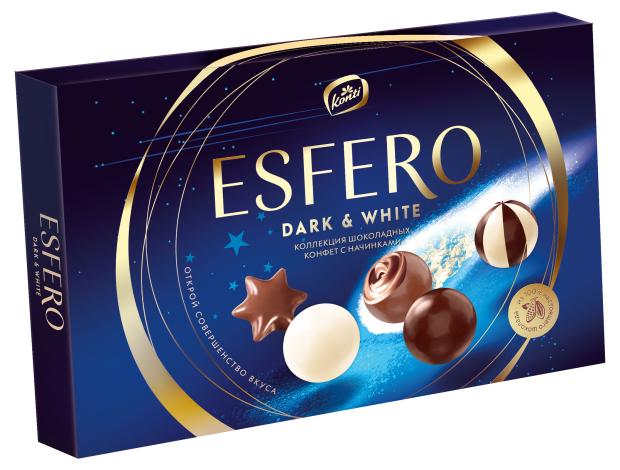 

Конфеты Konti Esfero Dark & White, 120 г