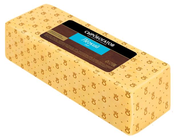 Сыр полутвердый Сыробогатов Легкий 25% БЗМЖ, вес