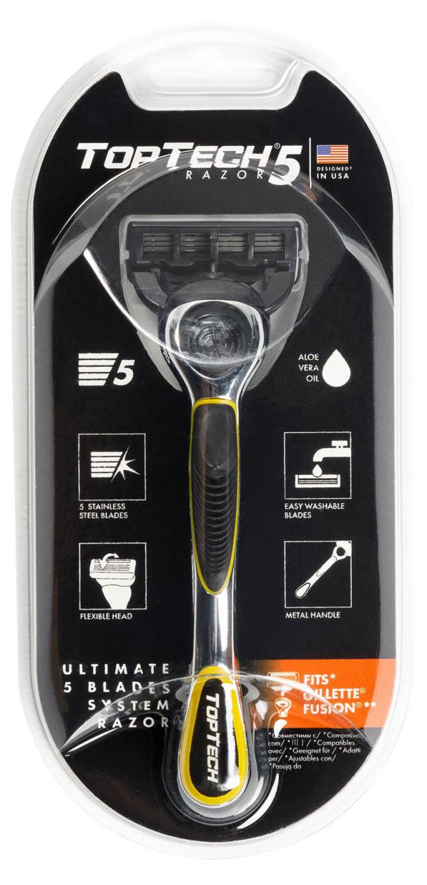 

Станок для бритья Toptech Razor 5 с пятью лезвиями