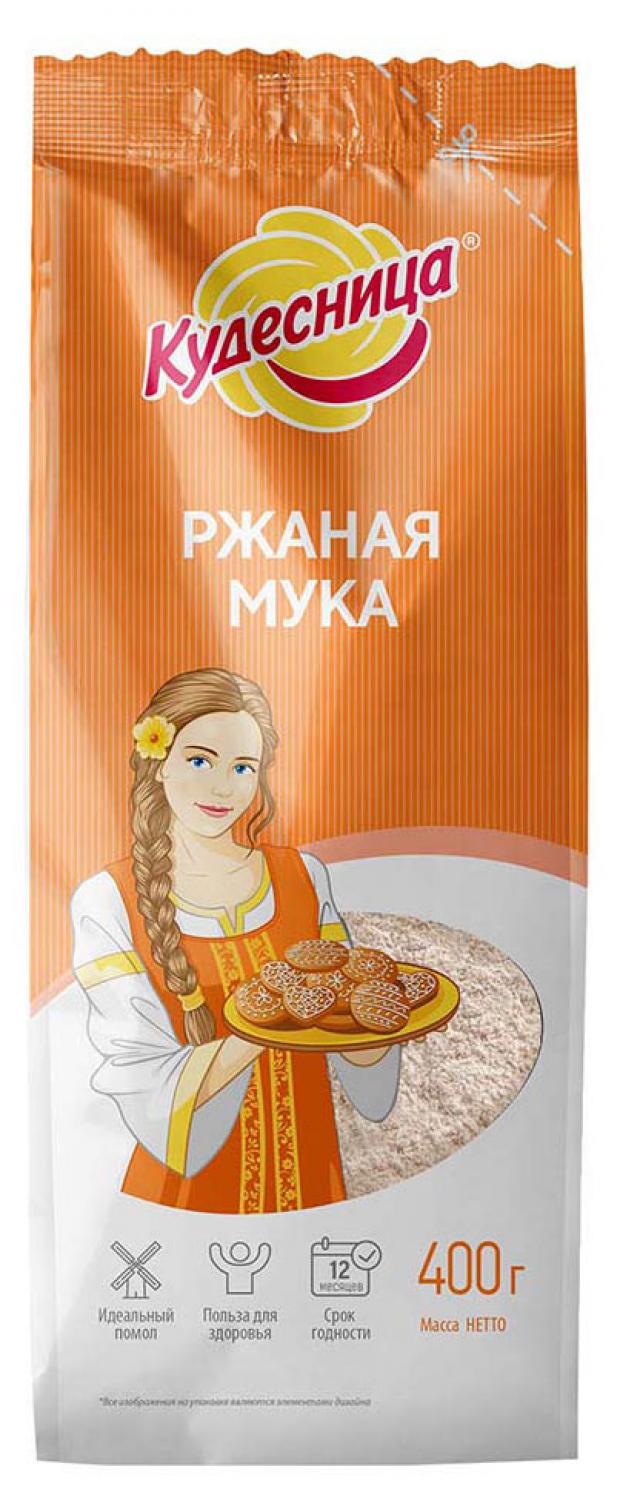 

Мука ржаная Кудесница, 400 г