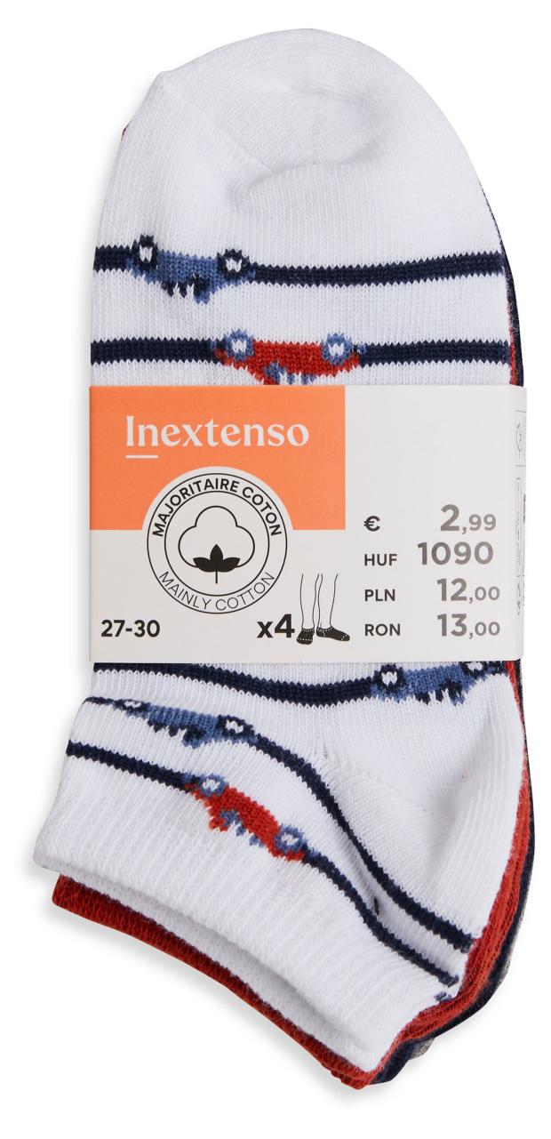 

Носки для мальчика InExtenso, 4 шт