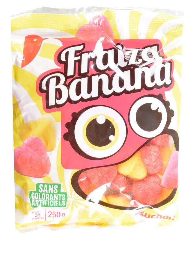 

Конфеты АШАН Fraiza Banana, 250 г