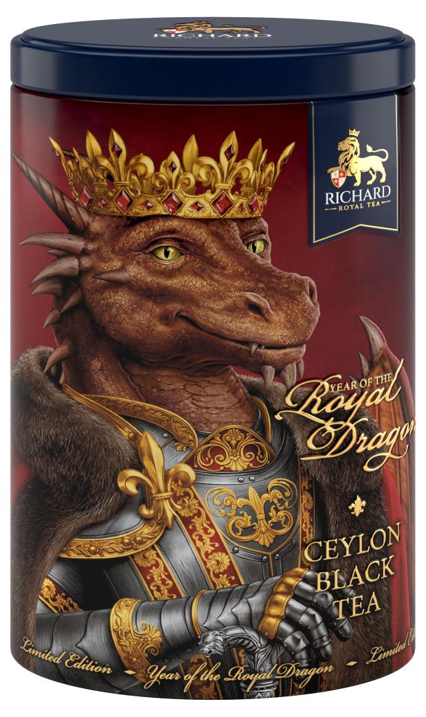 

Чай черный RICHARD Год Королевского Дракона листовой, 80 г