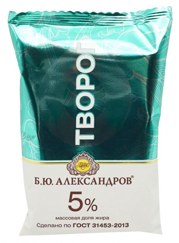 

Творог «Б.Ю. Александров» 5%, 180 г