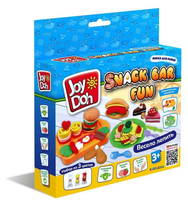 

Набор для лепки Joy Doh Snak-60 Веселая закусочная