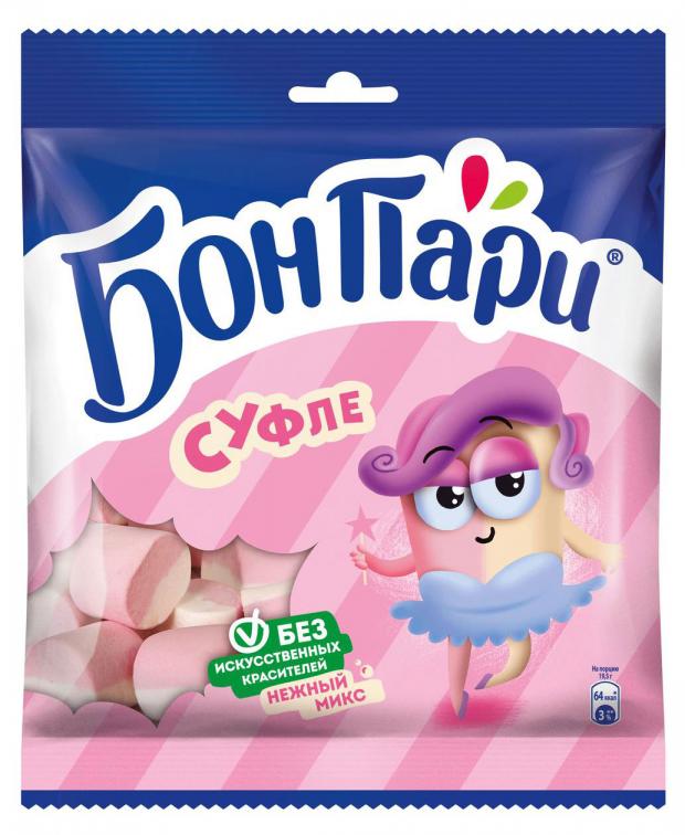 

Суфле «Бон Пари» со вкусом клубники и ванили, 90 г