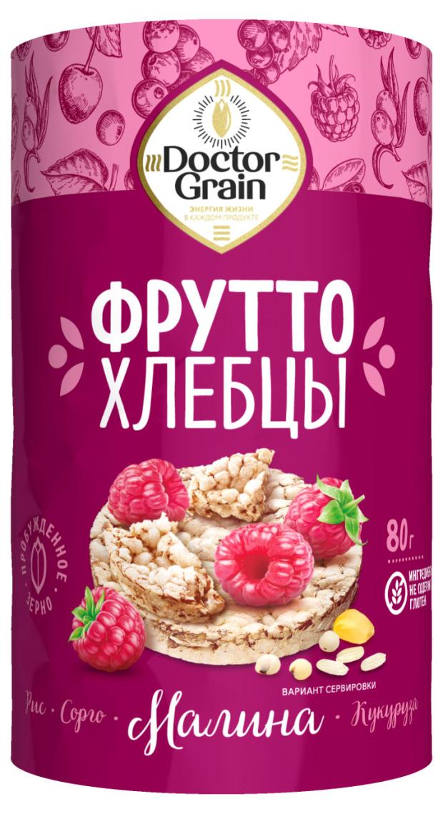 

Хлебцы хрустящие Doctor Grain Фрутто с малиной, 80 г