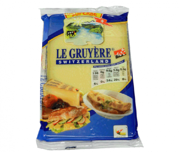 Сыр твердый Le Superbe le gruyere 50% БЗМЖ, 195 г