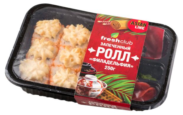 

Набор роллов FreshClub Филадельфия, 250 г