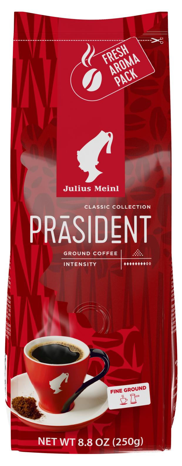 Кофе молотый Julius Meinl Президент, 250 г