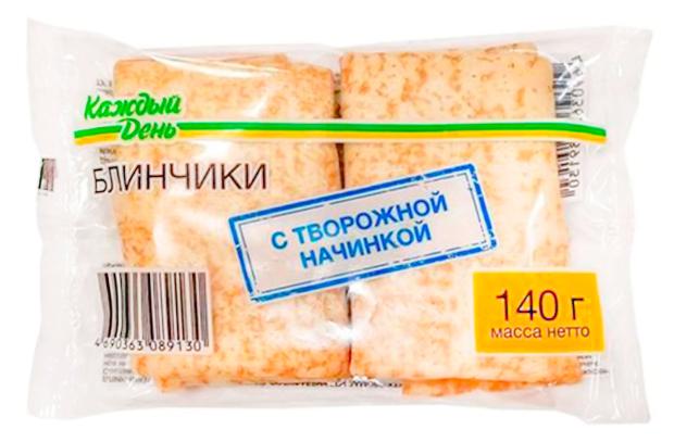 

Блинчики с творогом Каждый день, 140 г