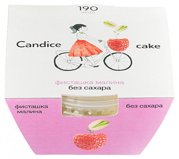 

Десерт Candice Cake Фисташке малина без сахара, 100 г