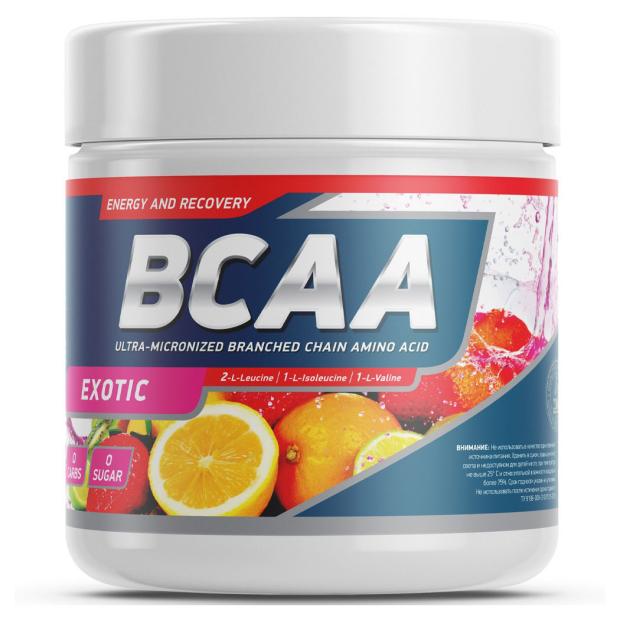 Аминокислоты Geneticlab BCAA 2:1:1 Фруктовый пунш, 250 г