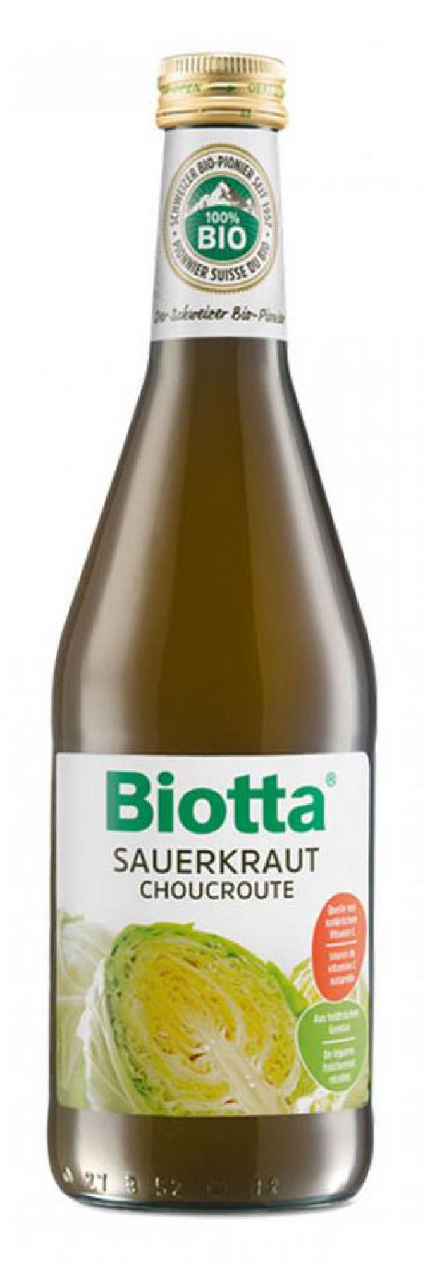 

Сок Biotta BIO из квашеной капусты прямого отжима, 500 мл