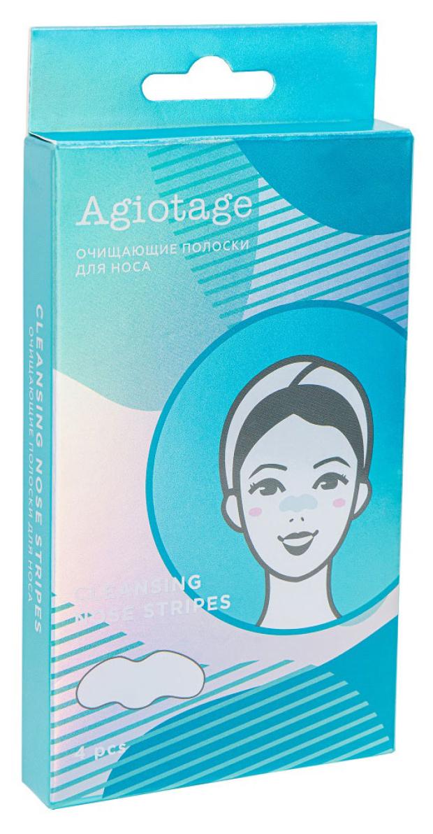 Полоски для носа Agiotage очищающие, 7 г