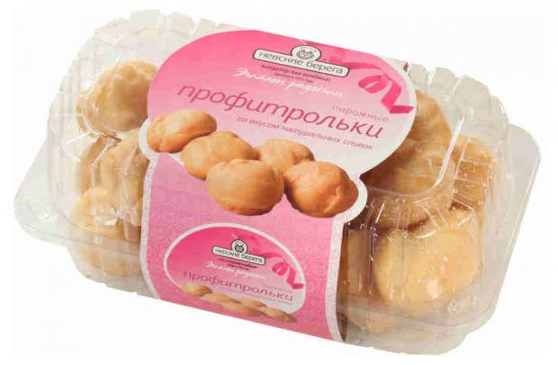 Пирожные заварные Невские берега Профитрольки, 200 г