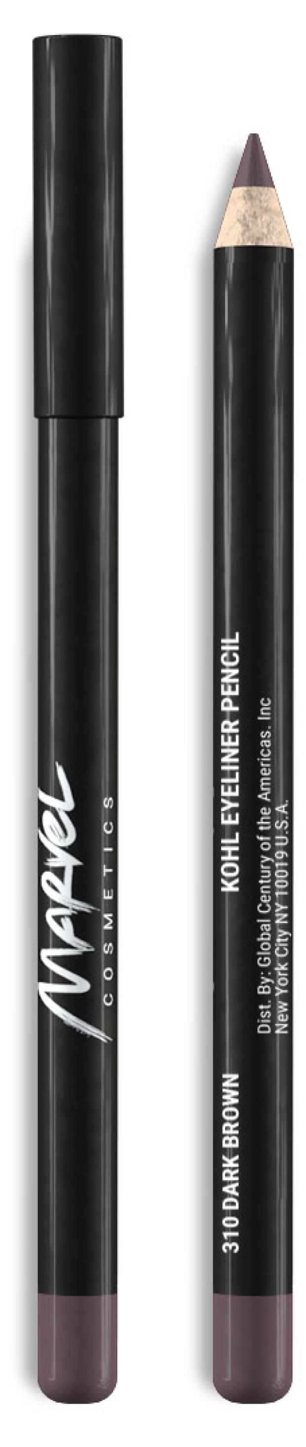 

Карандаш для глаз Marvel 310 dark brown, 1 шт