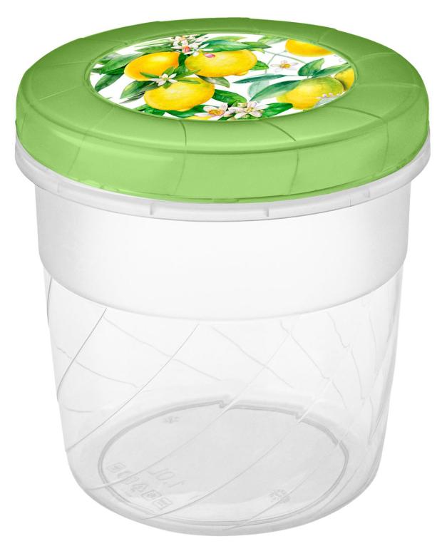 

Банка с завинчивающейся крышкой Filalex с декором, 1 л