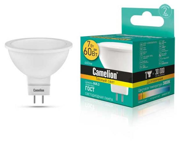 

Лампа светодиодная Camelion LED7-JCDR/830