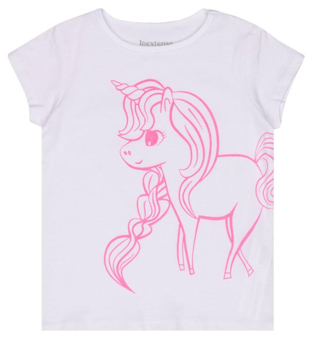 

Футболка для девочек InExtenso серая