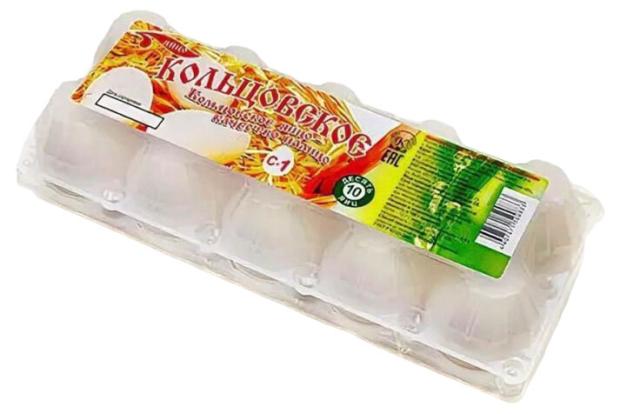 Яйца куриные Кольцовское С1, 10 шт