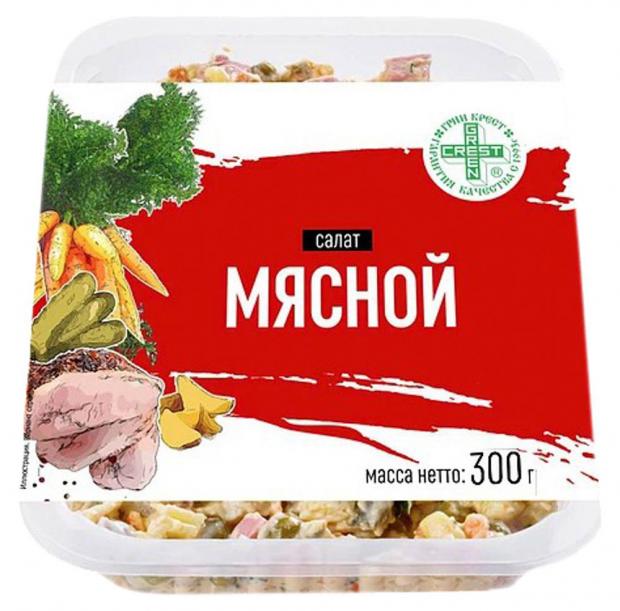 

Салат Green Crest Мясной, 300 г