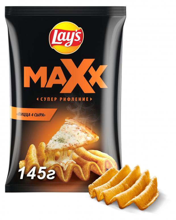 

Чипсы Lay's MAXX пицца 4 сыра, 145 г