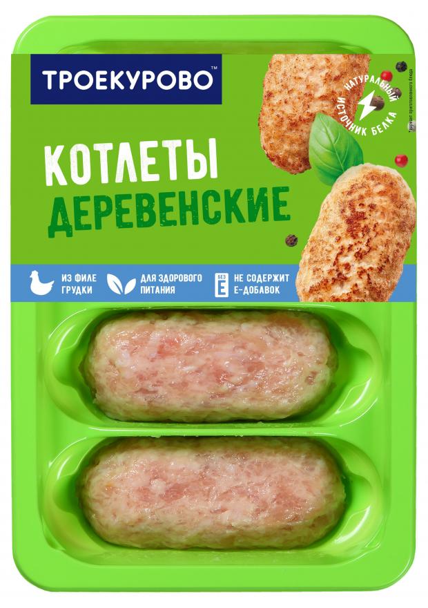 Котлеты куриные Троекурово Деревенские охлажденные, 500 г
