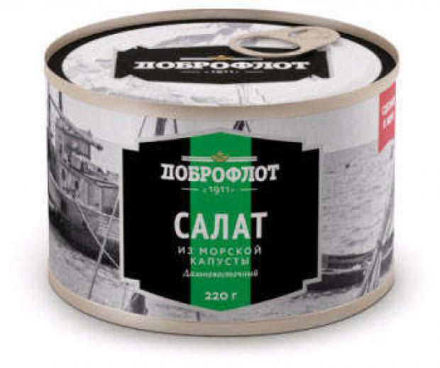 

Салат дальневосточный Доброфлот из морской капусты, 220 г