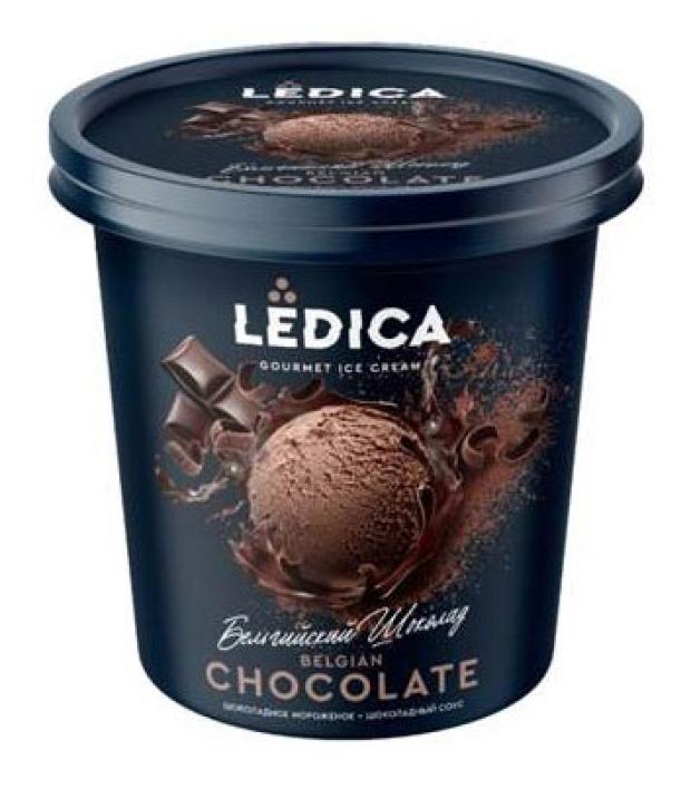 Мороженое Ledica Бельгийский шоколад, 300 г