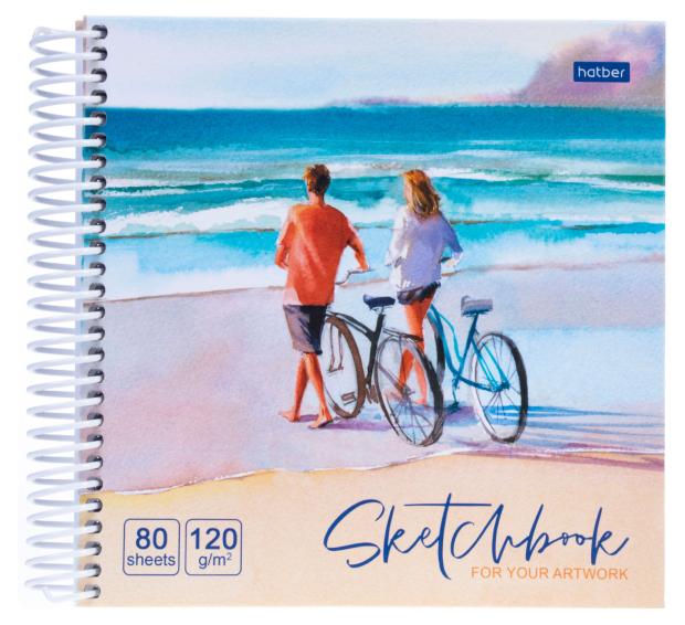 Блокнот Hatber Sketchbook А5, 80 л