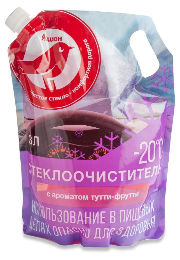 Стеклоочиститель АШАН Красная птица зимний -20С, 3 л