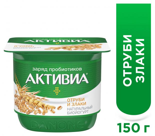 

Биойогурт густой Activia обогащенный отруби злаки 2,9%, 150 г