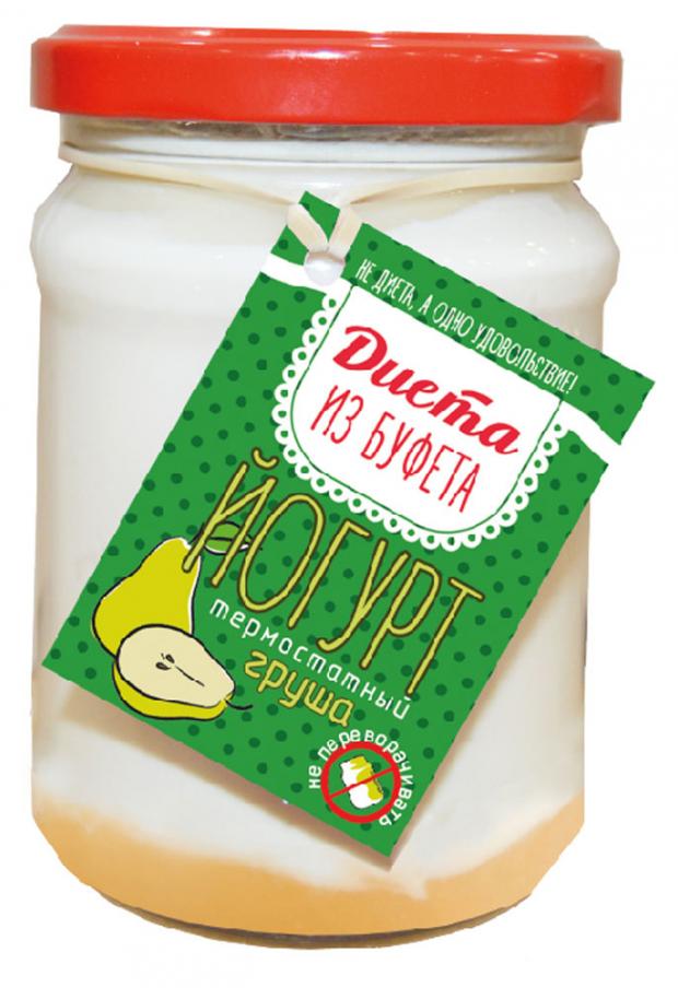Йогурт Диета из Буфета груша 1,5% БЗМЖ, 2