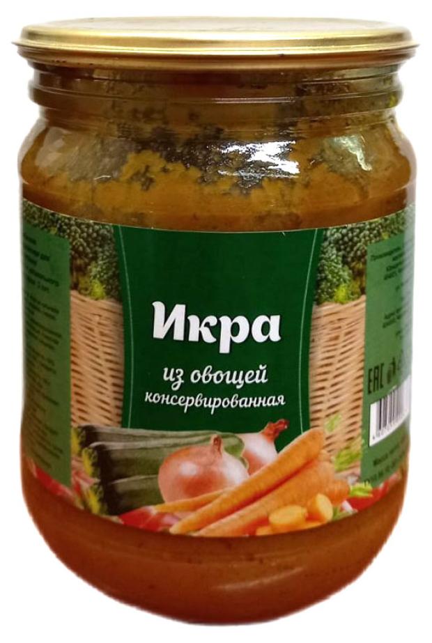 Икра Челябинский МЗ из овощей, 490 г