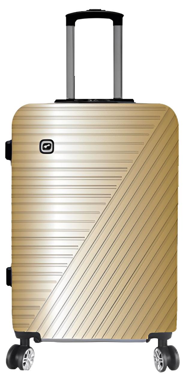 

Чемодан Airport жесткий золотой 30х50х75 см, р L