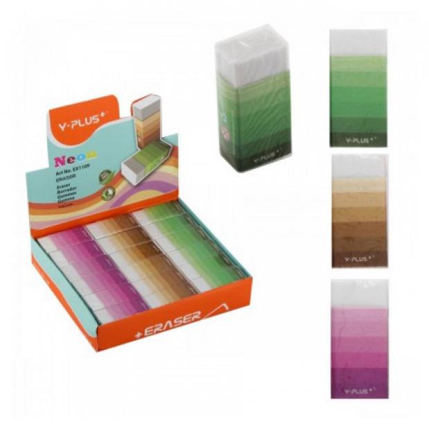 

Ластик Y-Plus Neon Mini, 1 шт