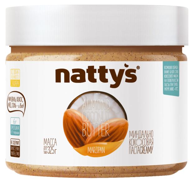 

Паста миндально-кокосовая Nattys Marzipan с медом, 325 г